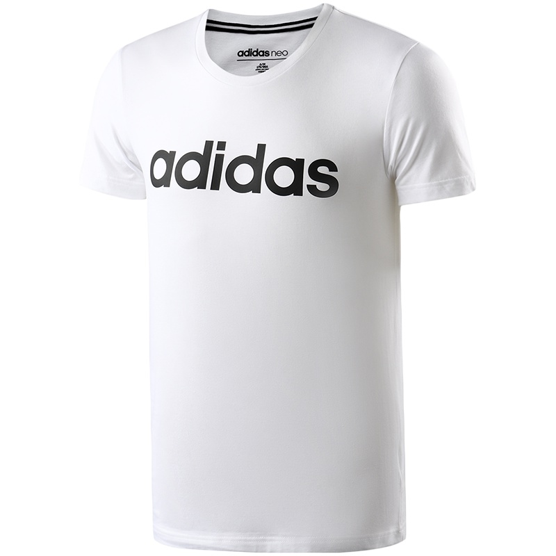 【自营】adidas阿迪达斯NEO男装LOGO款运动短袖休闲圆领T恤衫EI4709