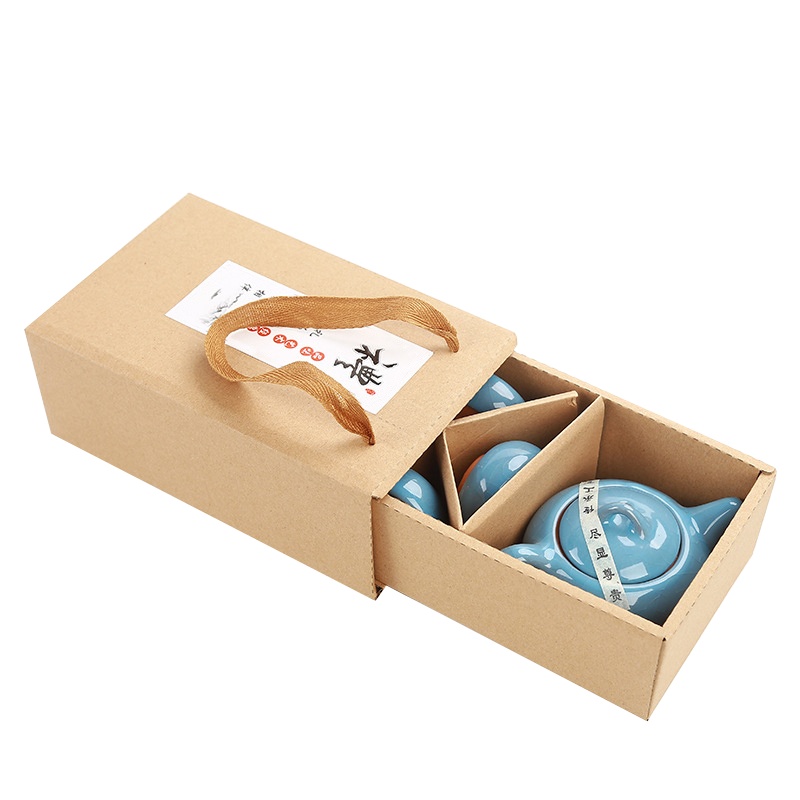 SCP 冰裂陶瓷杯套装 SCP-YW0109 (一壶四杯)礼品功夫陶瓷杯(单位:件)