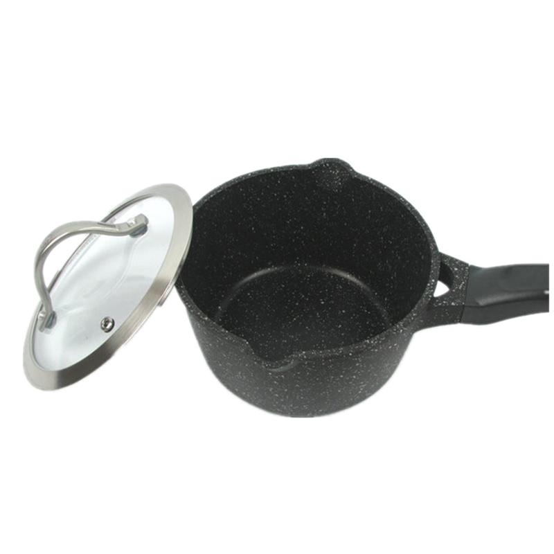 Ammeloo/艾美龙 林肯晶石系列16CM 不粘无油烟 奶锅NA16A1SM