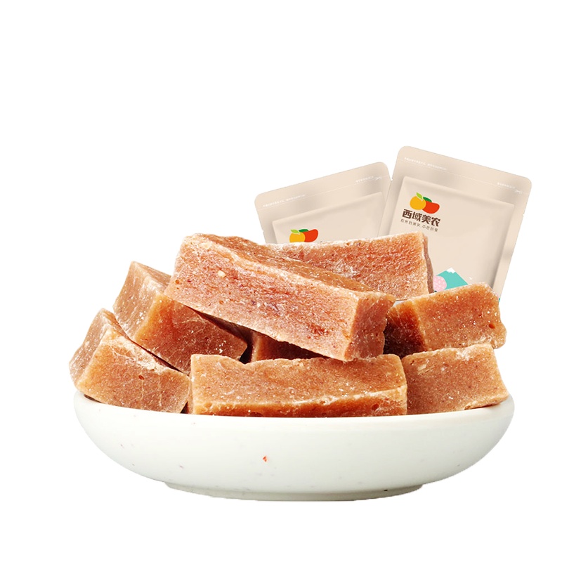 西域美农（xiyumeinong） 雪花山楂条200g休闲零食小吃果脯山楂卷山楂片山楂干