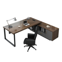 老板桌 简约办公桌椅组合 大班台 经理桌主管办公桌 办公家具