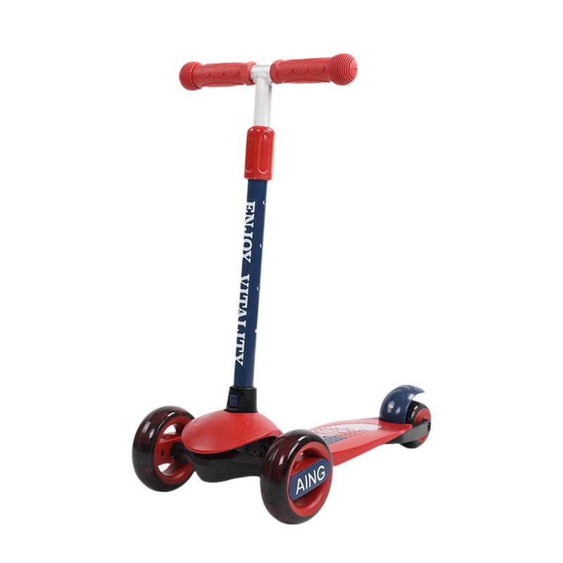 Aing爱音儿童滑板车 百事蓝