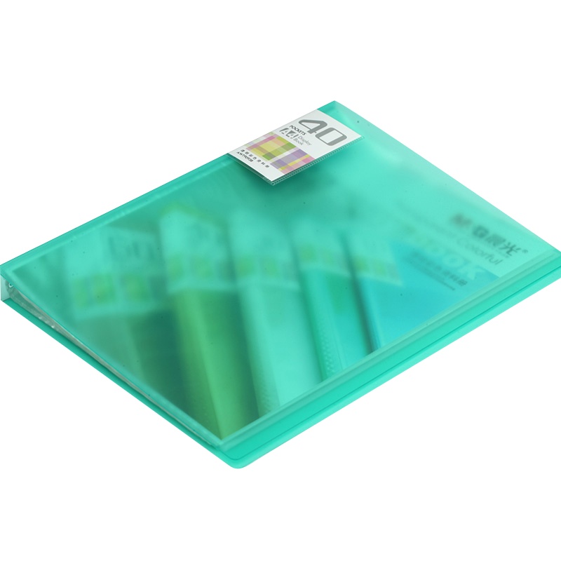 晨光40页资料册透明彩色AWT90938(4个/组)