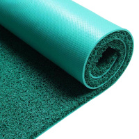 海斯迪克 HK-45 加厚防滑喷丝门垫丝圈地毯卷材裁剪/防尘 进门垫电梯地毯 绿色 1.2m×17mm×1m 多拍不截断