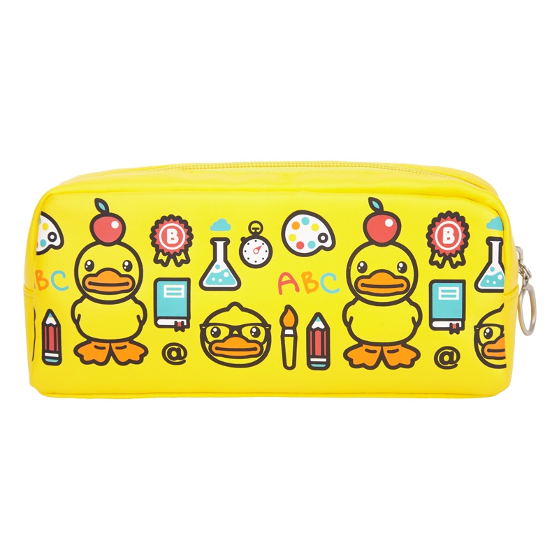 B.Duck 笔袋 方形/黄色(线上)