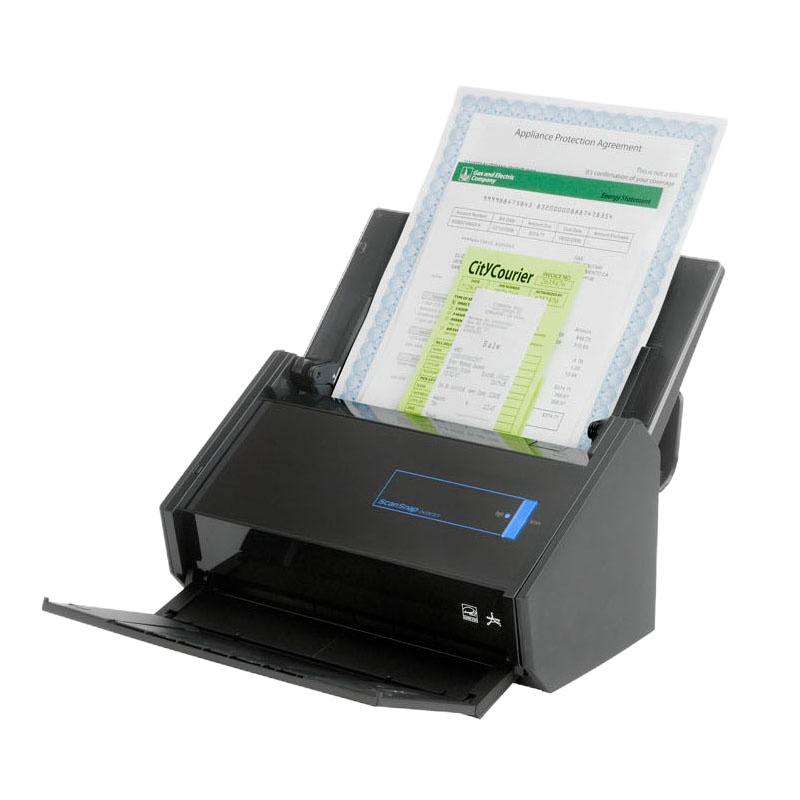 富士通(Fujitsu)ix500扫描仪A4高速高清彩色双面自动馈纸WIFI无线传输