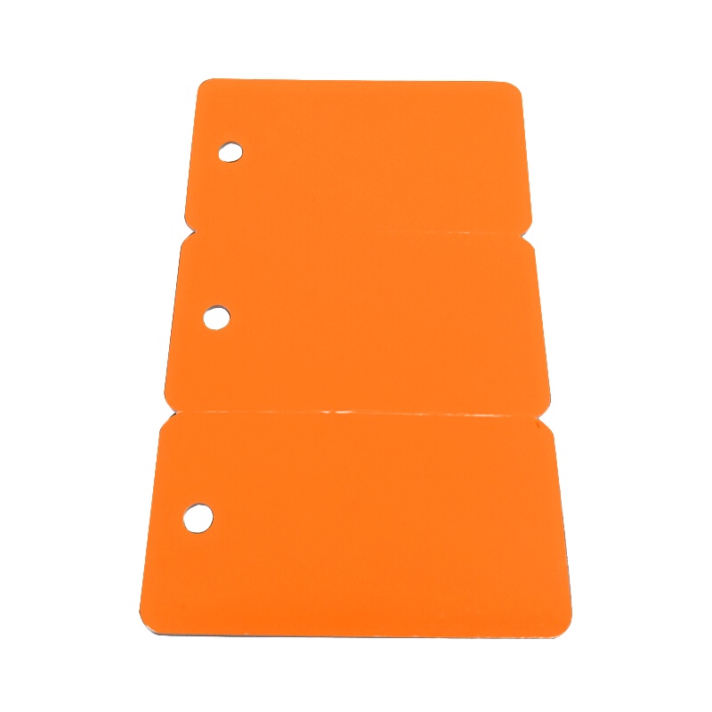 开仰(KAIYANG)K-86-3O-PVC 光缆PVC三折标牌86mm*54mm/200片/盒 橙色(单位:件)