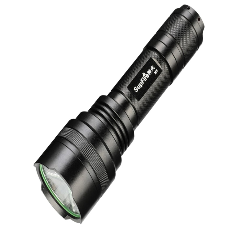 强光手电筒P70机械变焦-电量显示-充电宝26650锂电*1