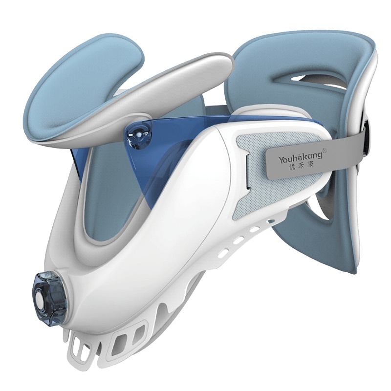 优禾康颈椎牵引器颈托矫正固定神器医用治疗脖子痛充气按摩仪护颈带拉伸护具