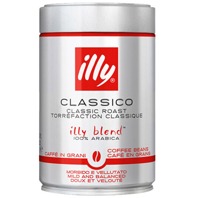 意利(illy)中度烘培咖啡豆 250g/罐 其他 进口咖啡豆 意大利进口