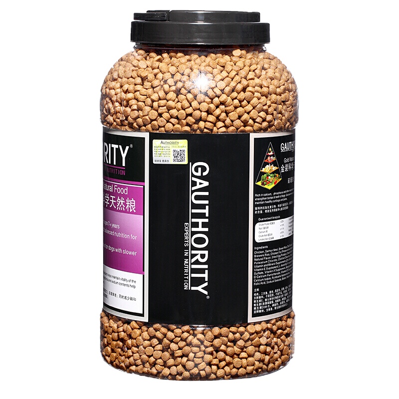 狗粮老年犬成犬通用狗粮犬粮5.5磅 泰迪比熊金毛拉布拉多犬老年狗粮金装科学