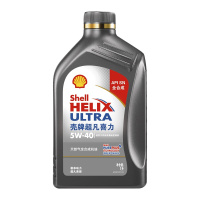 壳牌（Shell）超凡喜力天然气全合成机油 2代灰壳 Helix Ultra 5W-40 API SN级 1L* 12瓶