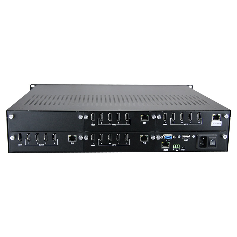 信特安XTA2804AN-EN 1进4出实用型高清网络解码矩阵切换网络视频监控兼容海康大华h265/H264解码器