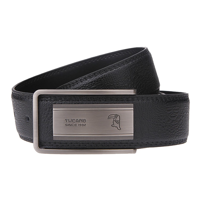 啄木鸟（TUCANO）男士皮带商务系列自动扣牛皮腰带 TDC2561-15B0