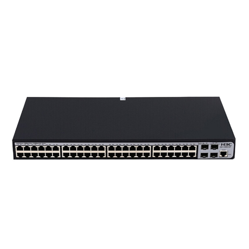 华 三（H3C）48口全千兆企业级交换机 二层WEB网管网络交换器 S1850V2-52P