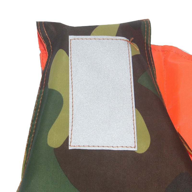 船用成人游泳迷彩救生衣漂流浮潜钓鱼服 浮力马甲背心（成人单面迷彩）