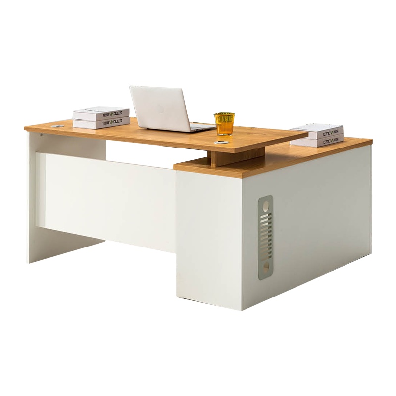 科朔 办公桌职员桌员工桌简约写字台板式办公桌1.4米KSB1411