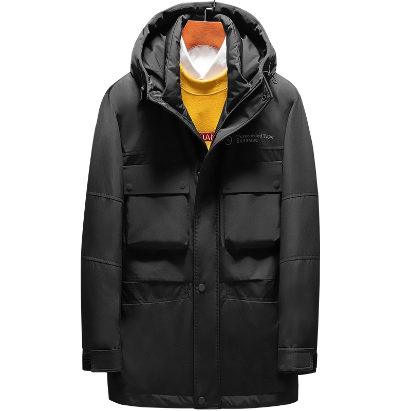 雅鹿男装冬季男士新款简约个性百搭商务休闲羽绒服外套1138YA08810