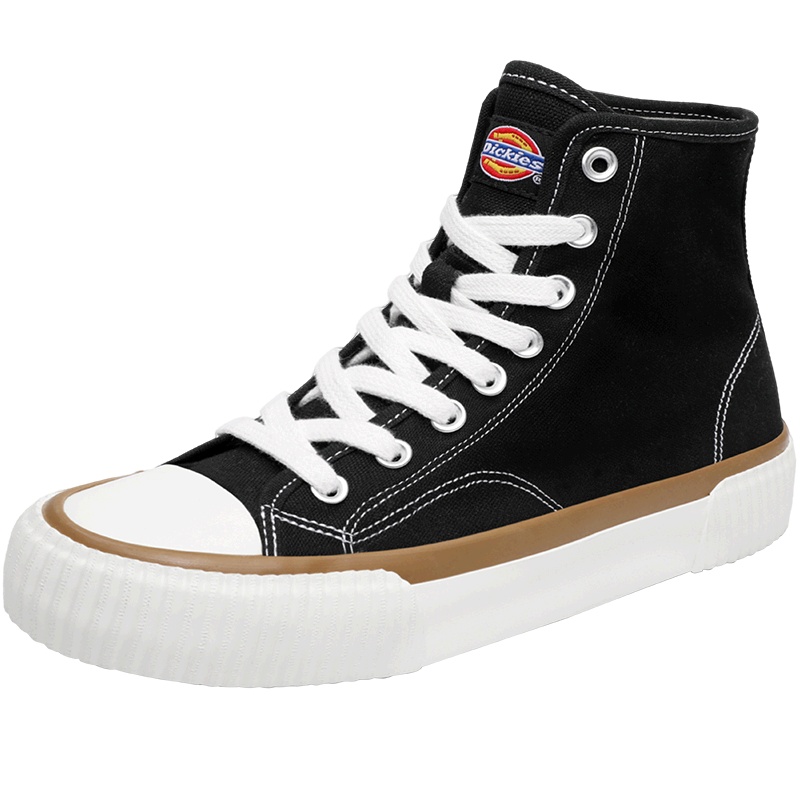 Dickies帆布鞋2021年春夏新款高帮男鞋韩版潮流男鞋女鞋百搭休闲透气情侣款板鞋211N50LXS17