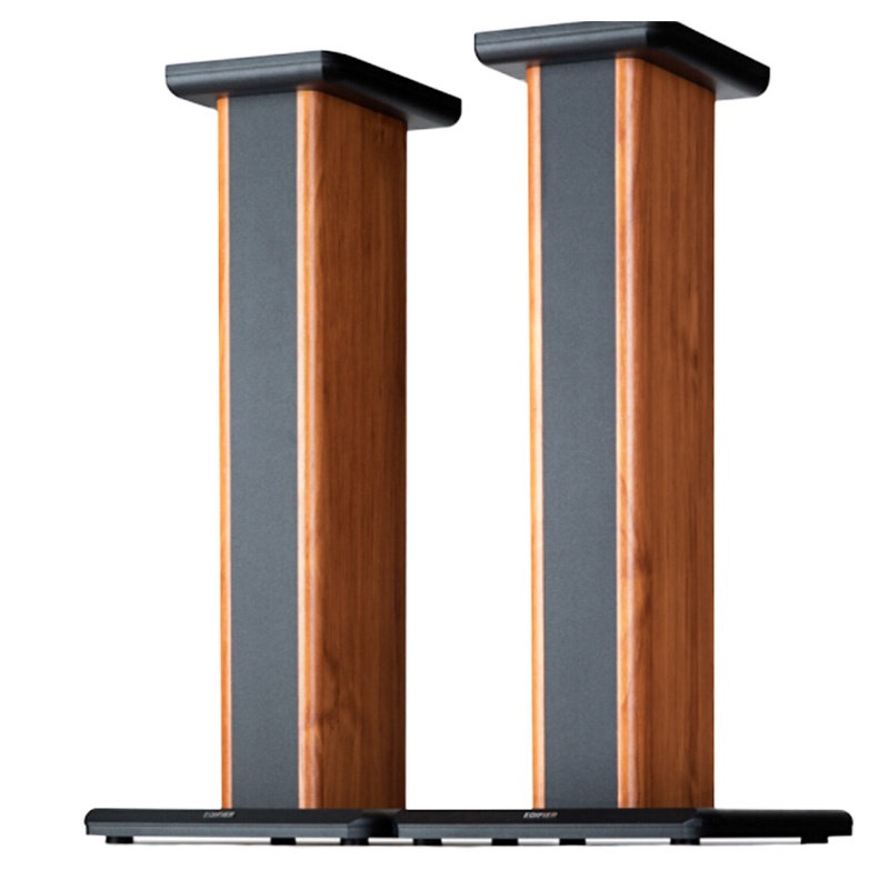 企购优品音响支架落地式木质音箱支架 高60cm