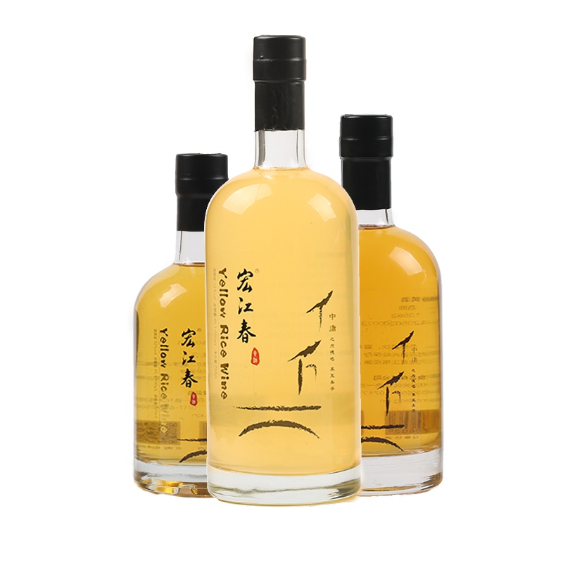 宏江春 醉香经典系列 湖北黄酒500ML/瓶 纯糯米酿造 精品糯米酒