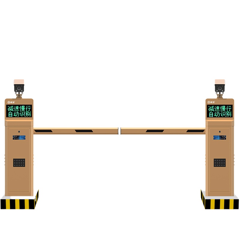 启功 QG-CPDZ22860车牌识别道闸伸缩门一体机整体解决方案一套