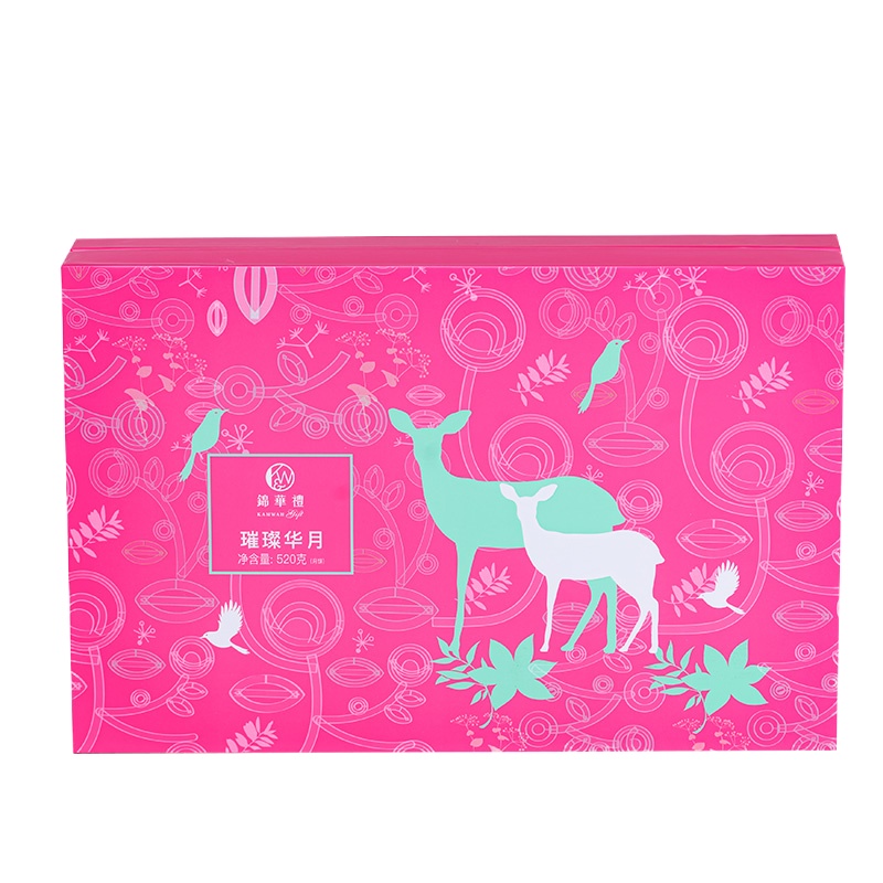 锦华礼 璀璨华月520g 中秋月饼 精致包装