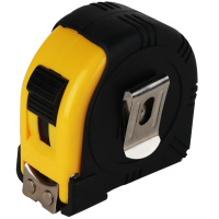 得力8209钢卷尺(黄)(把)高精度 直尺 尺子 便携式 家用办公 精准测量