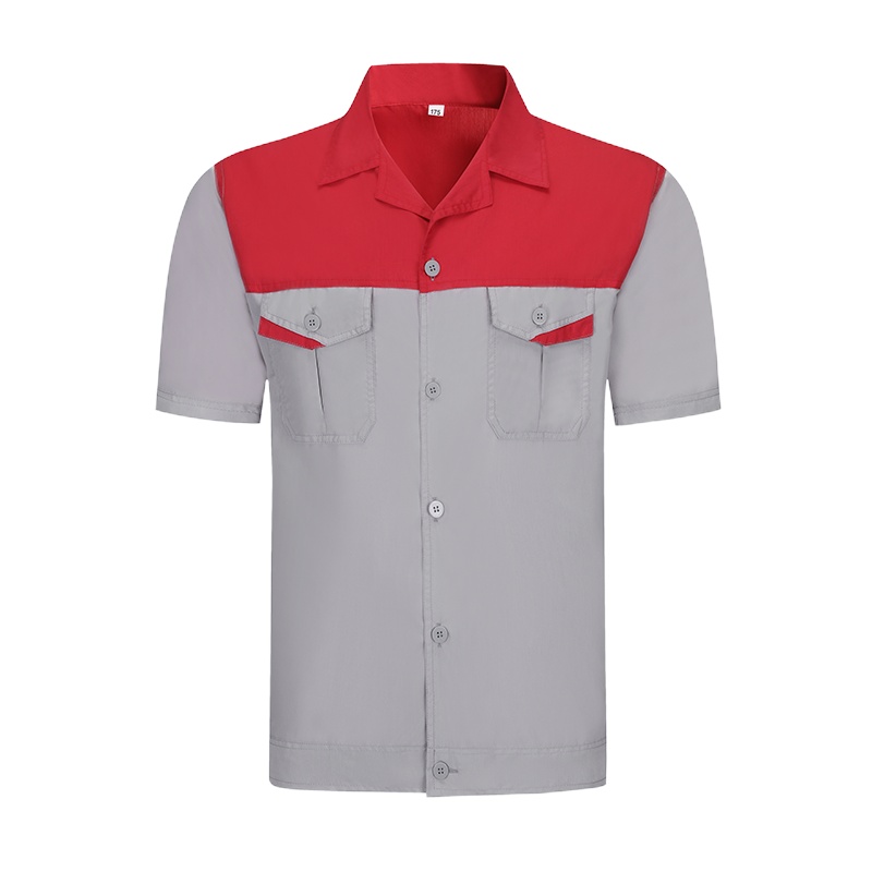 拼色劳保服套装606（上衣+裤子)