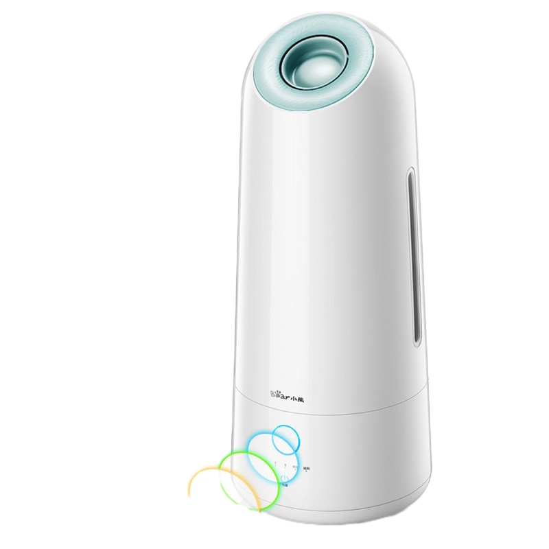 小熊(Bear)空气加湿器卧室婴儿 迷你家用办公室静音大雾量 桌面落地香薰机 智能恒湿 5升大容量 JSQ-C50R1