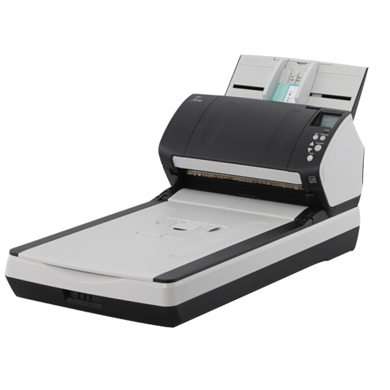 富士通(Fujitsu)Fi-7260扫描仪A4高速双面自动进纸合同证件卡片签证扫描