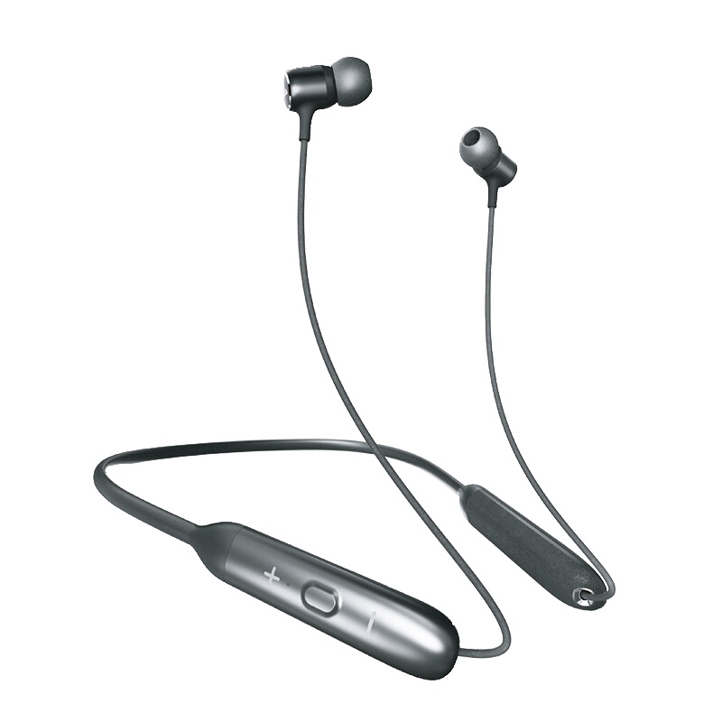 JBL LIVE 220BT 颈挂式入耳式无线蓝牙智能耳机 音乐运动耳机 手机通用 磨砂黑