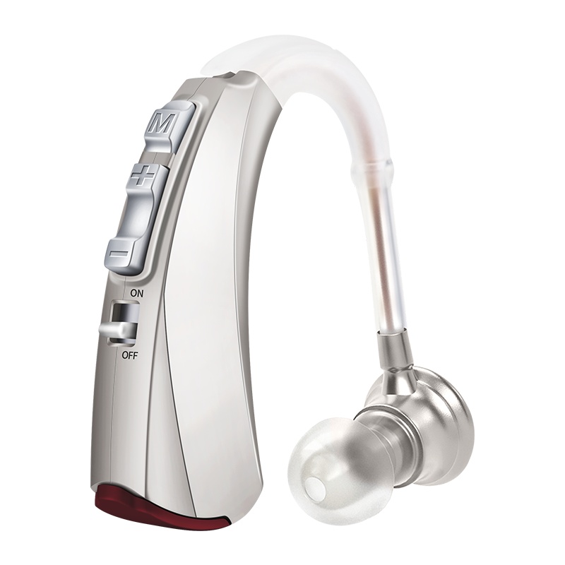 沐光助听器老人耳聋耳背专用无线隐形续航600H老年年轻人电池VHP-220T