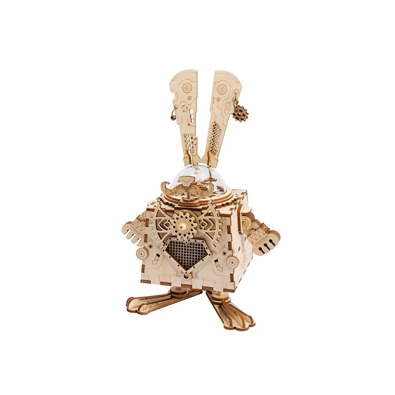 若客 科幻八音盒机器兔 AM481