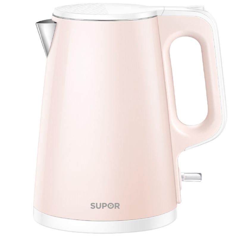 SUPOR/苏泊尔 电热水壶304不锈钢保温 烧水壶 1.5L大容量