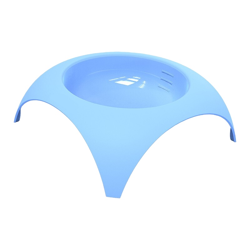 宠物碗美卡飞碟碗(猫)-海光蓝狗狗食用碗稳定碗宠物用品宠物喂食用碗狗碗猫碗犬用碗