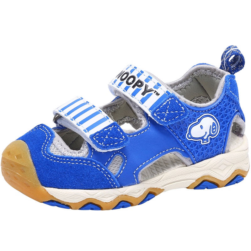 史努比童鞋夏款机能鞋儿童凉鞋包头防踢男童凉鞋学步凉鞋女童凉鞋