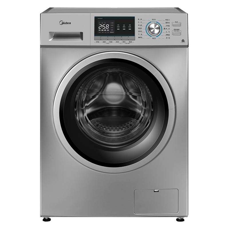 美的(Midea)滚筒洗衣机全自动 10公斤大容量 巴氏除菌洗 专业羽绒服洗 BLDC变频电机 MG100QY1