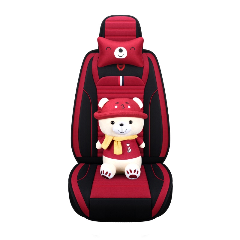 四季通用汽车坐垫卡通荞麦壳名图马自达CX4 CX5昂克赛拉阿特兹马自达63凌派杰德比亚迪唐宋元锋范思域全包围薰衣草座垫套