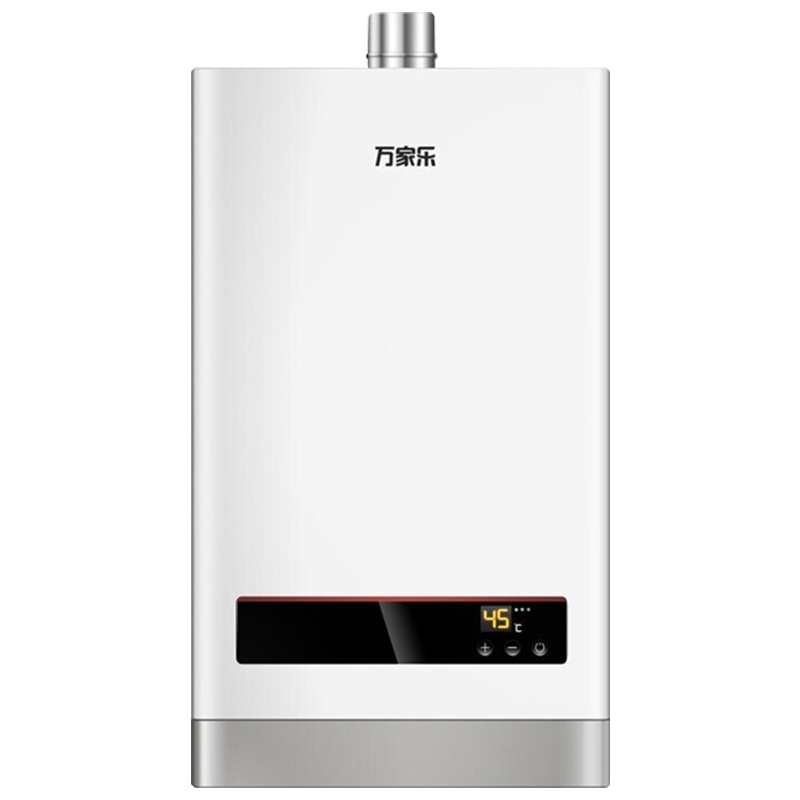 万家乐(Macro)家用热水器JSQ24-12W2(天然气)12L 升级款 恒温式燃气热水器 快速恒温 智能精度恒温