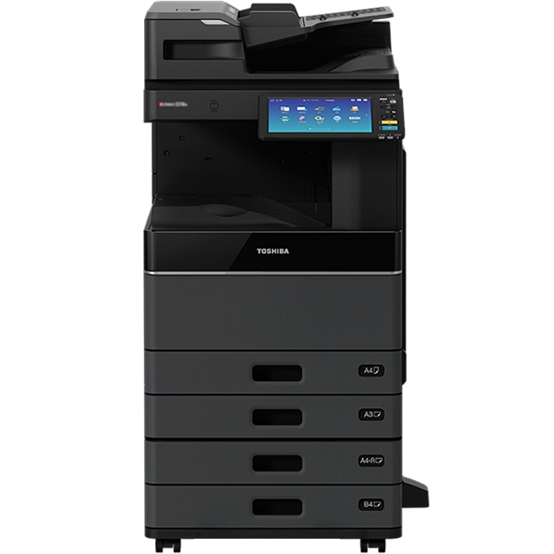 东芝(TOSHIBA)FC-4615AC A3彩色激光数码复合机 含双面器+同步输稿器+双纸盒+附加纸盒+落地供纸盒