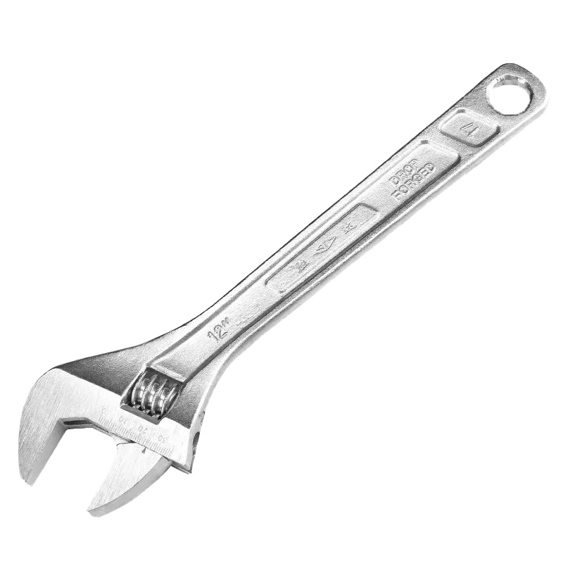 胜达 电镀 美式可调活动扳手 12寸-300mm 10个装