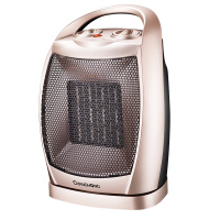 长虹(CHANGHONG)暖风机(2.6米)香槟金色室内台式摇头1500W电暖气迷你小型办公室取暖机CDN-RN12PT