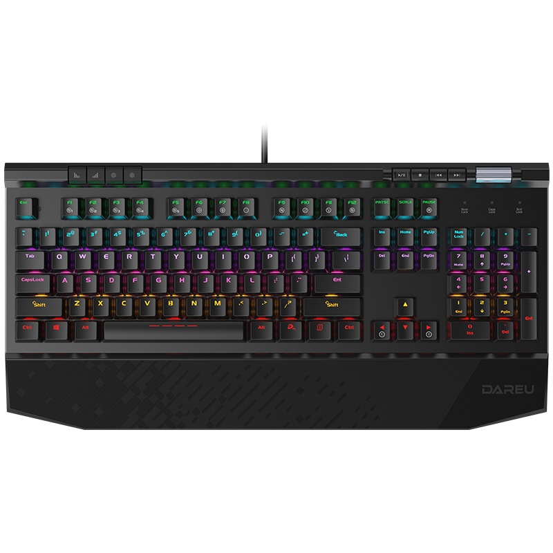 达尔优牧马人EK812升级版机械键盘有线笔记本台式电脑LOL吃鸡绝地求生魔兽世界游戏青轴黑轴红轴茶轴电竞家用