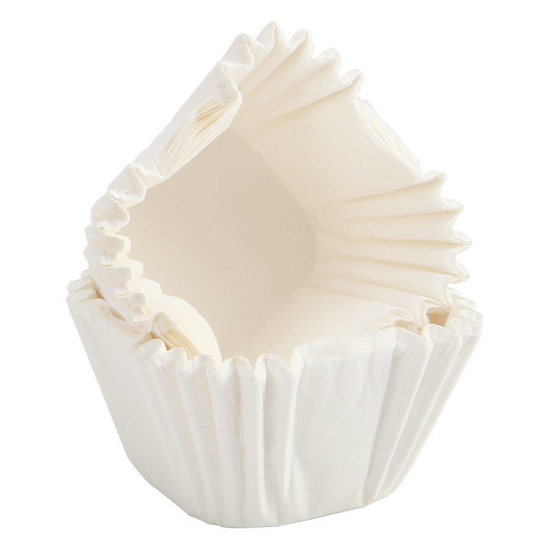 学厨 烘焙纸杯工具 6cm*6cm方形纸杯蛋糕纸托 100只装 配套学厨方形蛋糕模具 烤蛋糕杯 杯子蛋糕托 WK9322