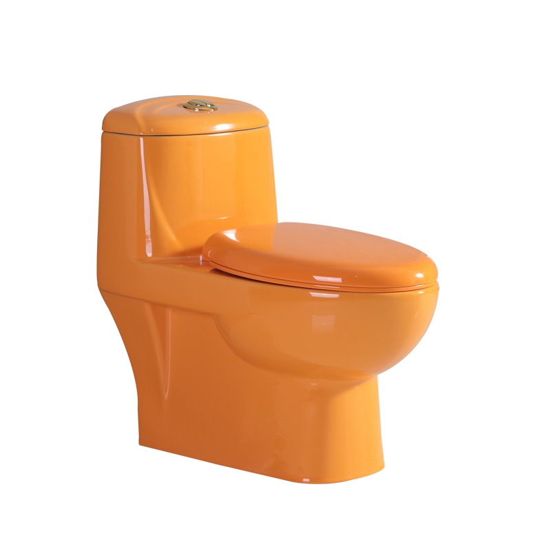 露泊雅 卫浴陶瓷家用马桶彩色座便器糖果色马桶坐便器坐厕