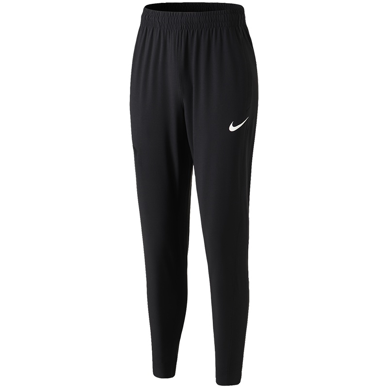 NIKE耐克男裤运动长裤修身透气轻薄篮球梭织长裤890662 L 890662-010黑+白