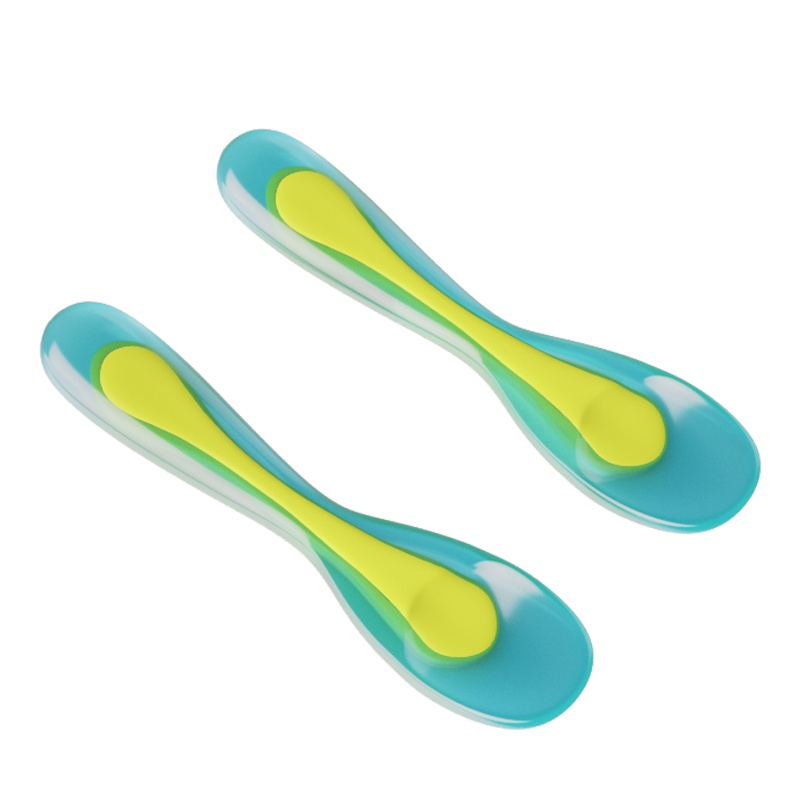 BROTHER MAX麦斯兄弟宝宝婴幼儿辅食断奶外出旅行勺便携婴童碗训练勺餐具红色