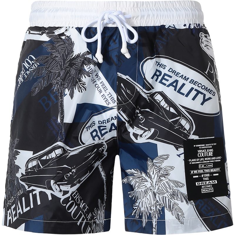 VERSACE JEANS COUTURE 范思哲 男士 聚酯纤维短裤沙滩裤 A4GVB1A6 25117
