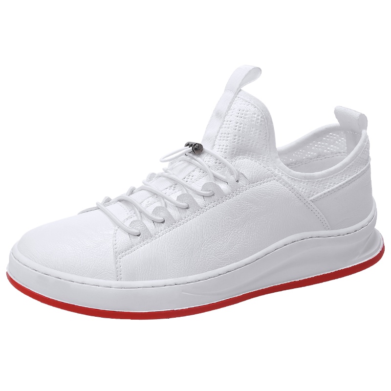 哈苏男士休闲鞋学生潮男板鞋系带透气夏男鞋子 HS1903